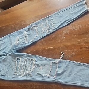 Simple Society High-Rise Light Blue Women's Jeans